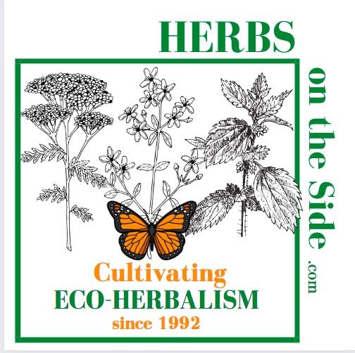 HERBS on the Side Botanical Sanctuary logo